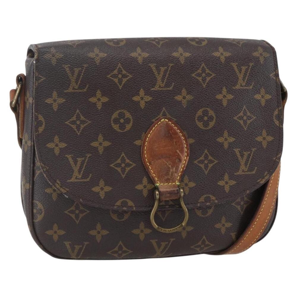 LOUIS VUITTON Monogram Saint Cloud GM Shoulder Bag M51242 LV Auth ep12183